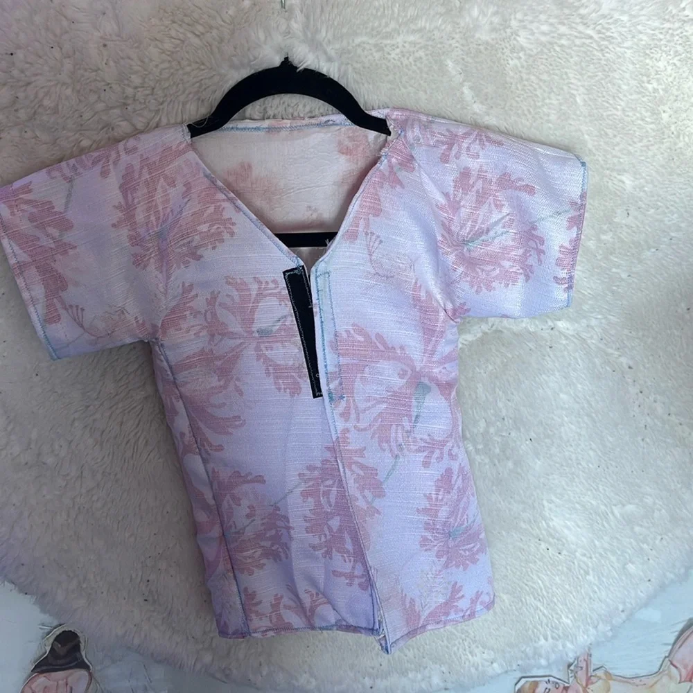 HANDCRAFTED nylon dog or cat kimono by me one off and fun to dress up your pet